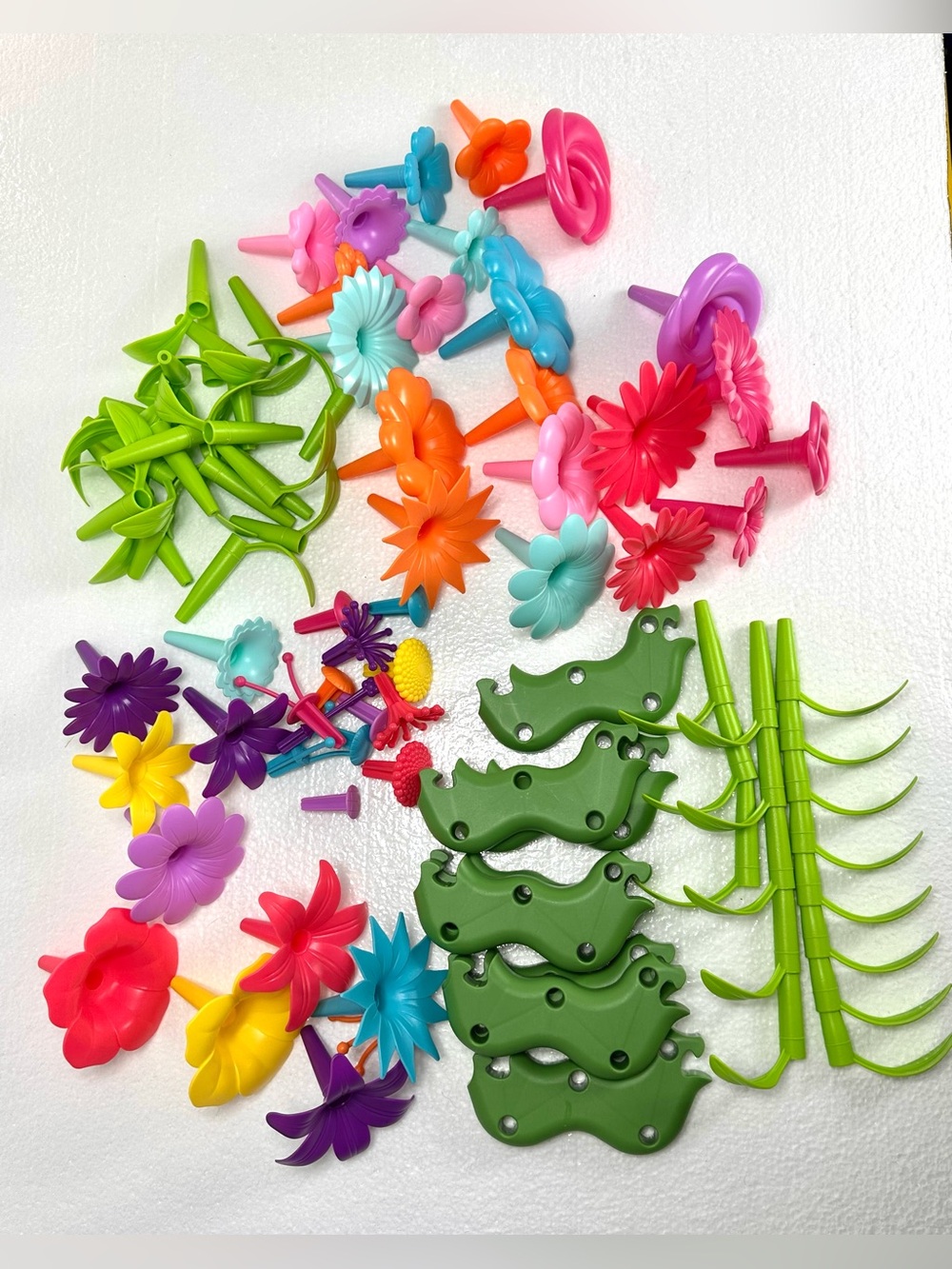 Montessori Flower Stacking Gardening Puzzle